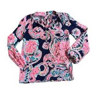 Lilly Pulitzer silk blouse